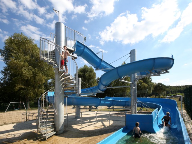 Großwasserrutsche im Waldbad Templin, © Kathleen Friedrich