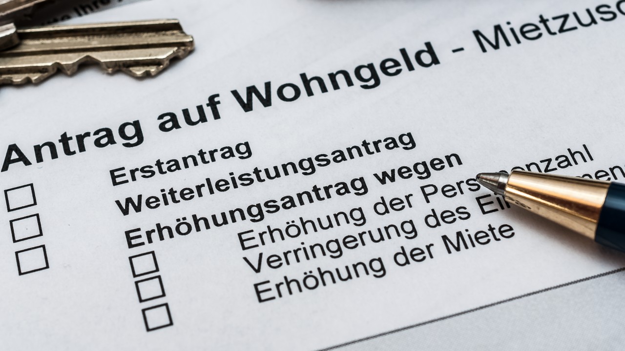 Antrag auf Wohngeld, © Stockfotos-MG – stock.adobe.com