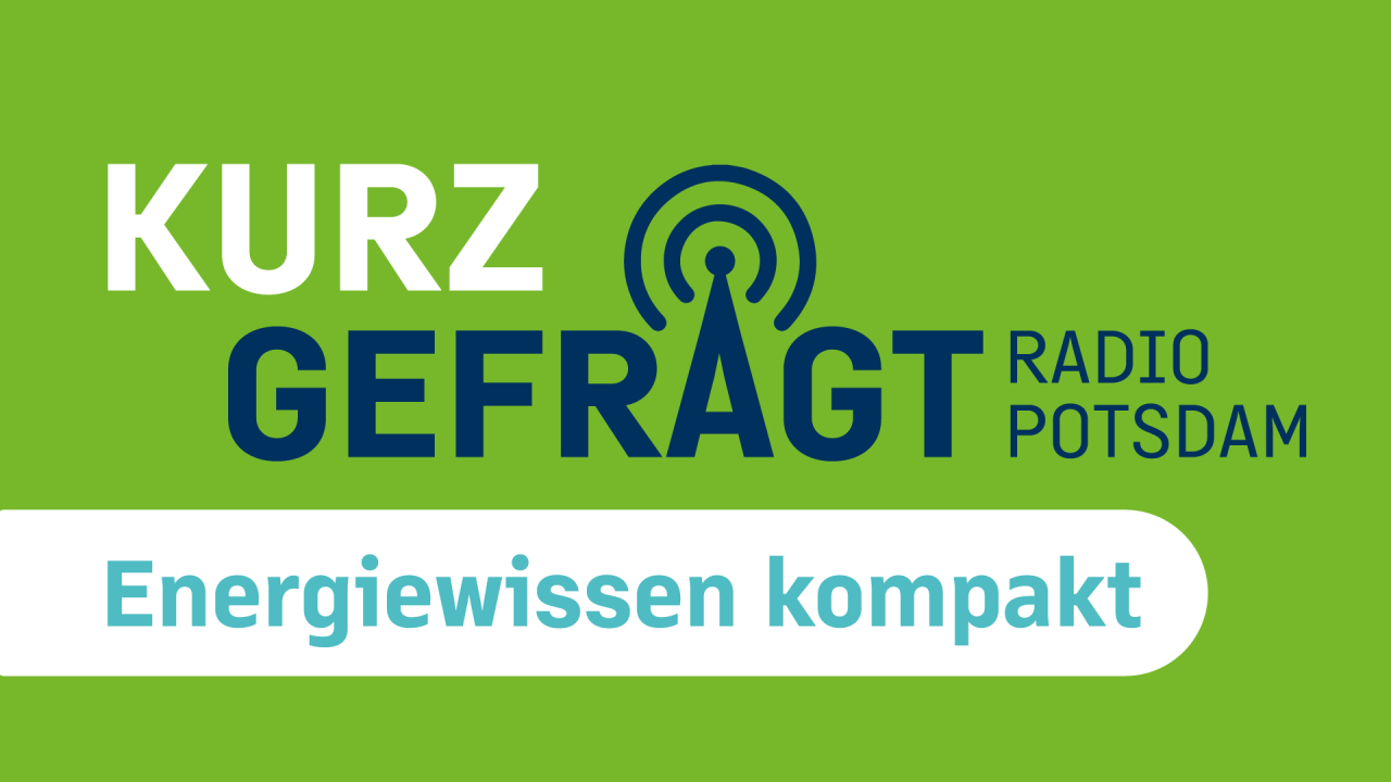 Kurzgefragt Logo mit Radio Potsdam