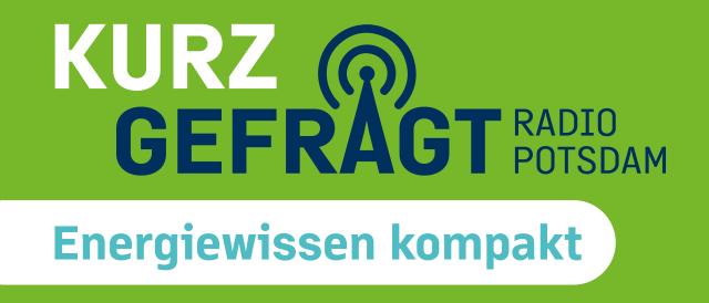Kurzgefragt Logo mit Radio Potsdam