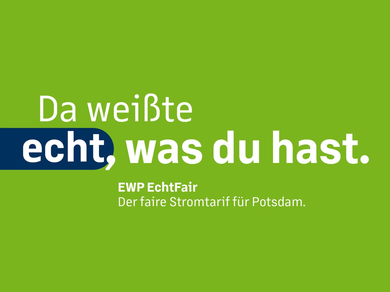 Schriftzug mit 