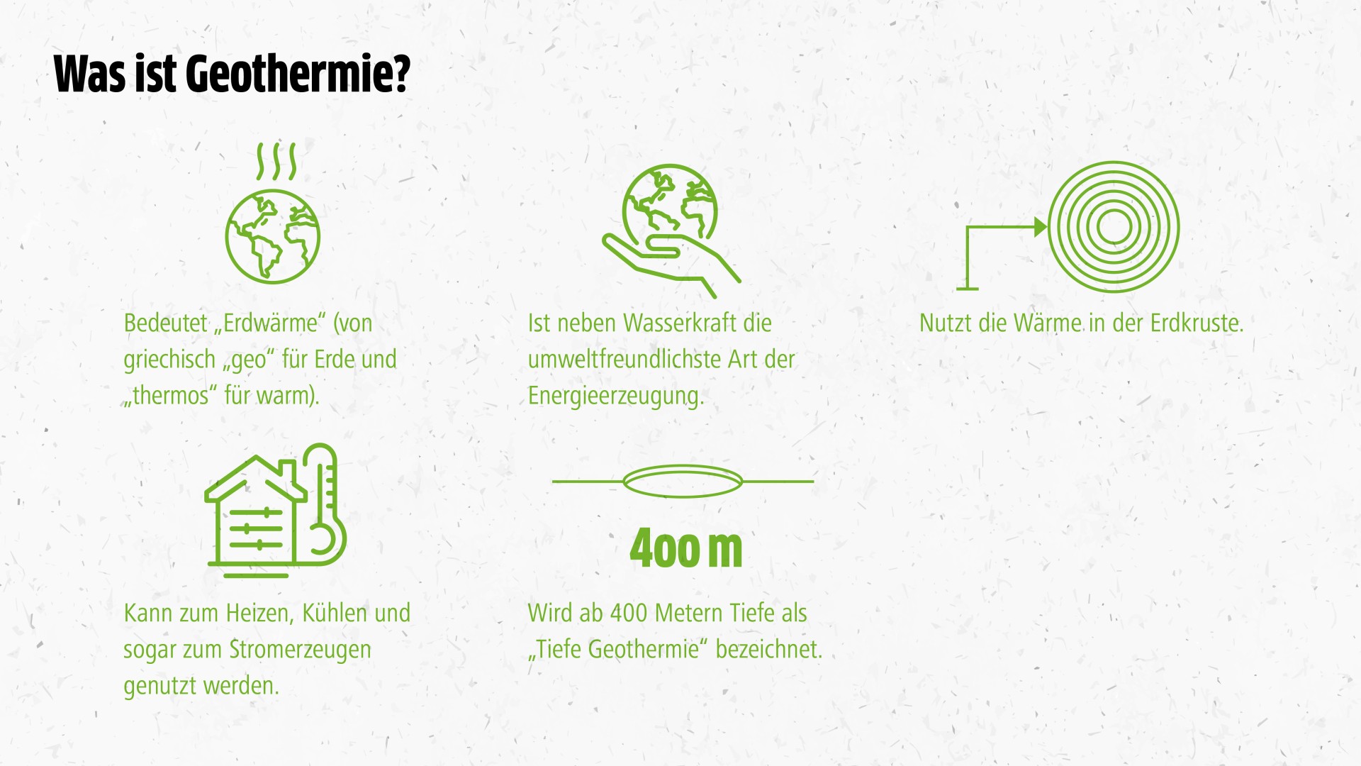 Grafik was ist Geothermie