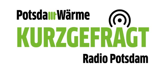 Keyvisual „Kurzgefragt – Potsdam Wärme“ auf Radio Potsdam