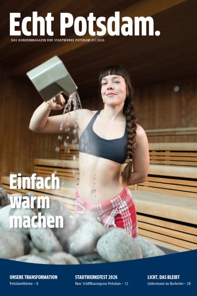 Titelseite Kundenmagazin 