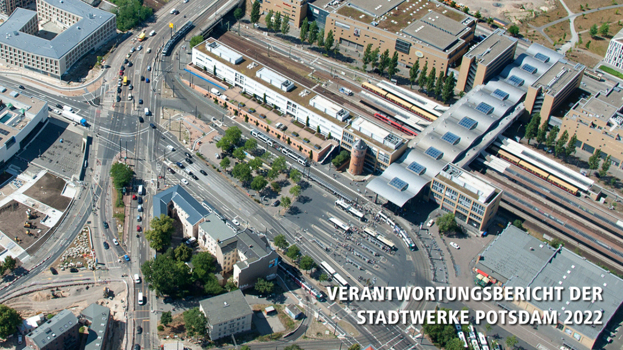 Cover Stadtwerke Verantwortungsbericht 2022