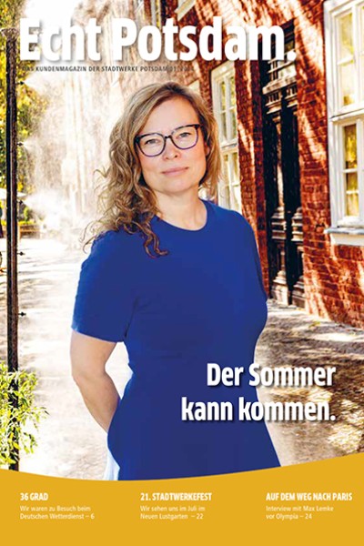 Titelbild Echt Potsdam Magazin 1-2024