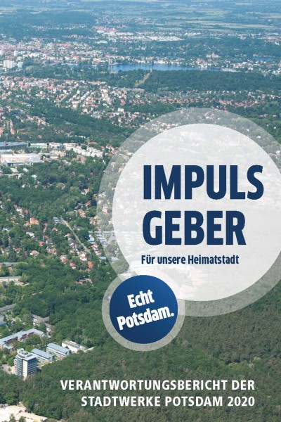 Seite 1 des Verantwortungsberichts 2020