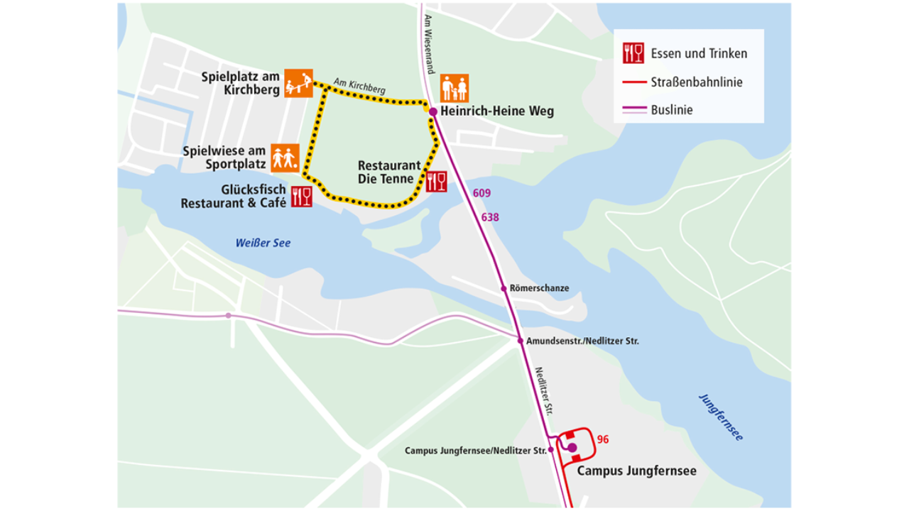 Detailkarte Neu Fahrland