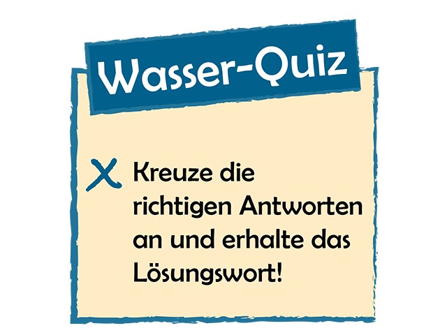 Darstellung Wasserspiele Quiz