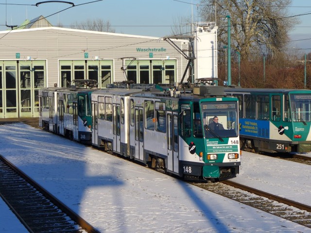 KT4D nach Rekonstruktion auf dem Betriebshof ViP, © Robert Leichsenring